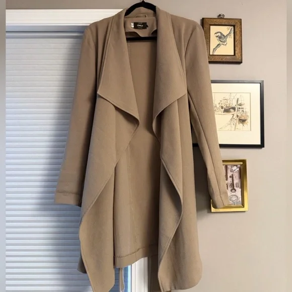 ONLY Taupe Trench - Picture 3 of 6
